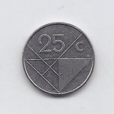 ARUBA 25 CENTS 2000 KM # 3 VF