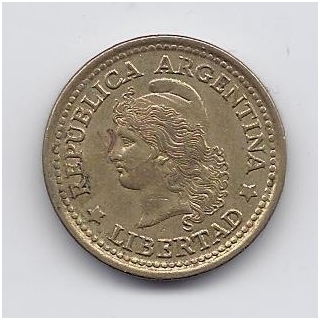 ARGENTINA 50 CENTAVOS 1970 KM # 68 VF 1