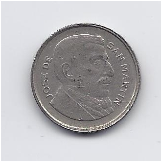 ARGENTINA 10 CENTAVOS 1954 KM # 51 VF 1