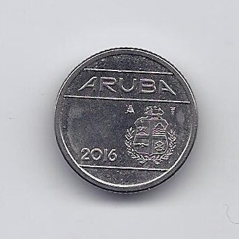 ARUBA 10 CENTS 2016 KM # 2 VF/XF 1