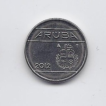 ARUBA 10 CENTS 2012 KM # 2 VF 1