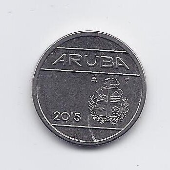 ARUBA 25 CENTS 2015 KM # 3 XF 1