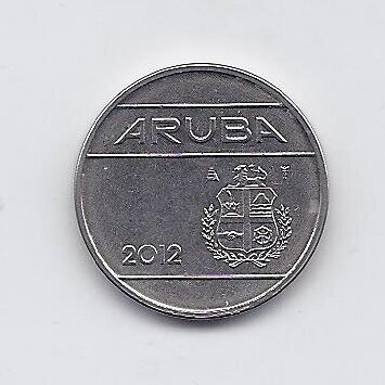 ARUBA 25 CENTS 2012 KM # 3 XF 1