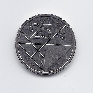 ARUBA 25 CENTS 2015 KM # 3 XF