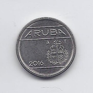 ARUBA 25 CENTS 2016 KM # 3 XF 1