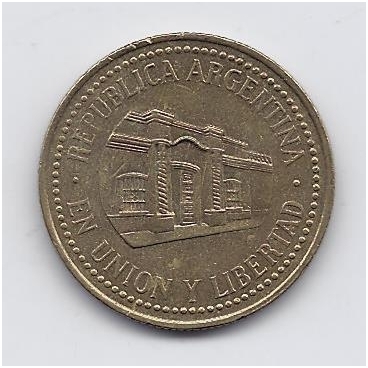 ARGENTINA 50 CENTAVOS 2009 KM # 111.2 VF 1