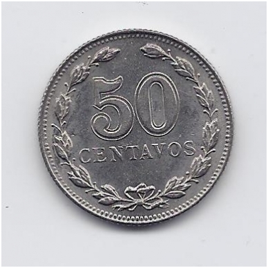 ARGENTINA 50 CENTAVOS 1941 KM # 39 XF