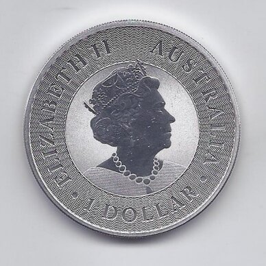 AUSTRALIJA 1 DOLLAR 2021 KM # 3695 UNC ( 1oz. Ag. ) 1