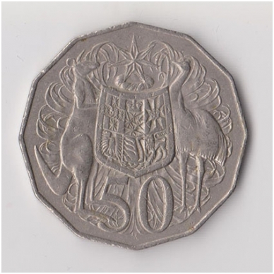 AUSTRALIJA 50 CENTS 1983 KM # 68 VF