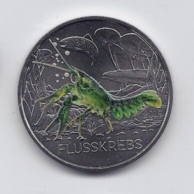 AUSTRIJA 3 EURO 2019 KM #  3296 UNC Krevetė