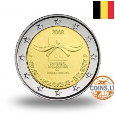 BELGIJA 2 EURAI 2008 ŽMOGAUS TEISĖS