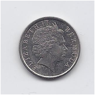 BERMUDA 10 CENTS 1999 KM # 109 VF 1