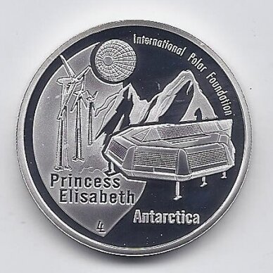 BELGIJA 10 EURO 2007 KM # 263 PROOF Antarktika