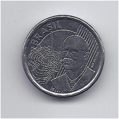 BRAZILIJA 50 CENTAVOS 2007 KM # 651a VF/XF 1