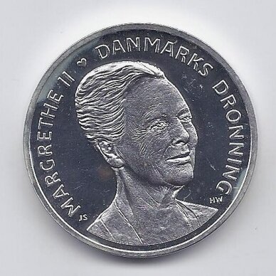 DENMARK 500 KRONER 2015 KM # 965 PROOF 75th Birthday 1