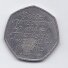 DIDŽIOJI BRITANIJA 50 PENCE 2020 KM # 1806 VF Brexit