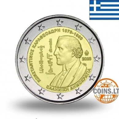 GREECE 2 EURO 2023 CONSTANTIN CARATHEODORY