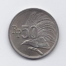 INDONEZIJA 50 RUPIAH 1971 KM # 35 XF/AU