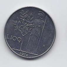 ITALIJA 100 LIRE 1974 KM # 96.1 XF