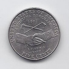 USA 5 CENTS 2004 P KM # 360 VF/XF