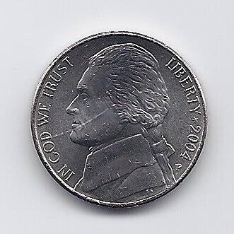 USA 5 CENTS 2004 P KM # 361 UNC 1