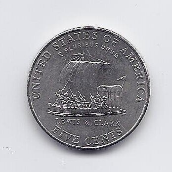 USA 5 CENTS 2004 P KM # 361 VF/XF