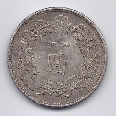 JAPAN 1 YEN 1904 Y # A25.3 XF