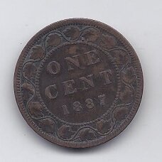 CANADA 1 CENT 1887 KM # 7 VF