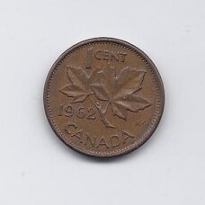 CANADA 1 CENT 1962 KM # 49 VF