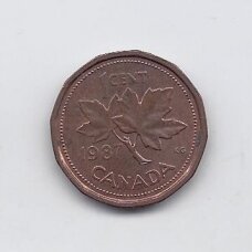 CANADA 1 CENT 1987 KM # 132 VF