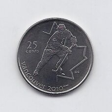 CANADA 25 CENTS 2007 KM # 683 UNC Ice Hockey