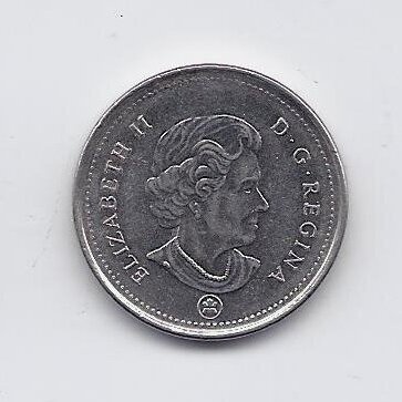 CANADA 5 CENTS 2008 KM # 491 XF 1