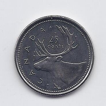 KANADA 25 CENTS 2002 P KM # 448 UNC Auksinis jubiliejus