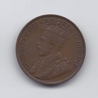 CANADA 1 CENT 1915 KM # 21 VF 1