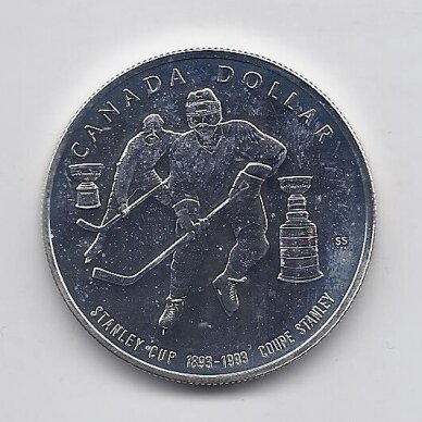 CANADA 1 DOLLAR 1993 KM # 235 PROOF Stanley Cup