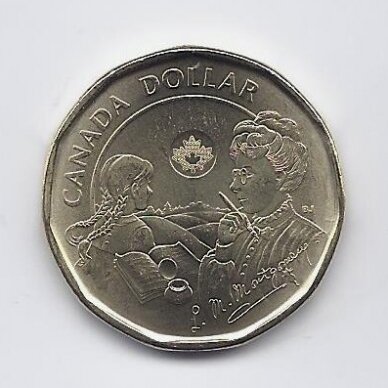 CANADA 1 DOLLAR 2024 KM # new UNC L. M. Montgomery