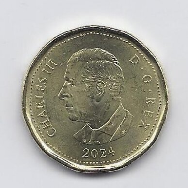 KANADA 1 DOLLAR 2024 KM # new UNC L. M. Montgomery 1