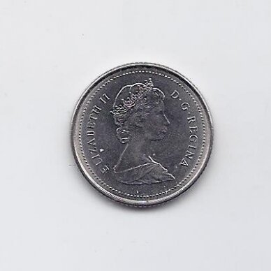 CANADA 10 CENTS 1989 KM # 77 XF 1