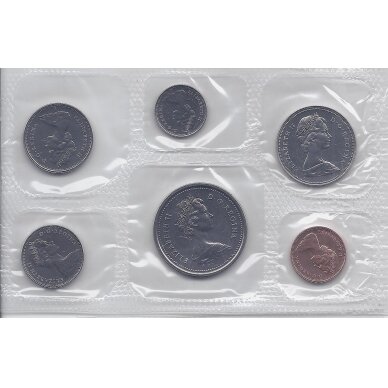 CANADA 1975 official bank coin set 1