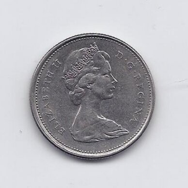 CANADA 25 CENTS 1971 KM # 62b VF 1