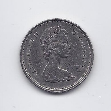 CANADA 25 CENTS 1975 KM # 62b VF 1