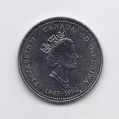 KANADA 25 CENTS 1992 KM # 221 UNC Alberta 1