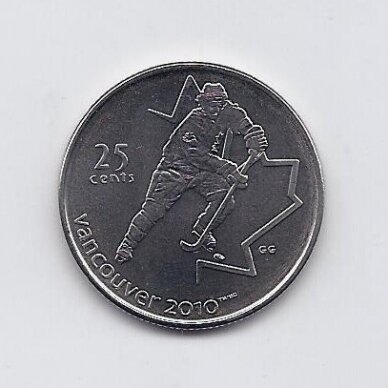 CANADA 25 CENTS 2007 KM # 683 UNC Ice Hockey