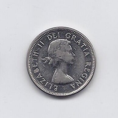 CANADA 5 CENTS 1964 KM # 57 VF 1