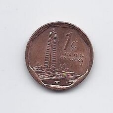 CUBA 1 CENTAVO 2006 KM # 729 XF