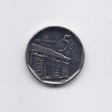 CUBA 5 CENTAVOS 2013 KM # 575.2 XF