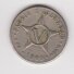 CUBA 5 CENTAVOS 1960 KM # 11.3 VF