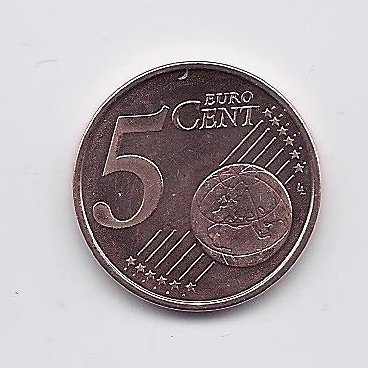 LATVIJA 5 EUROCENTS 2019 KM # 152 UNC 1