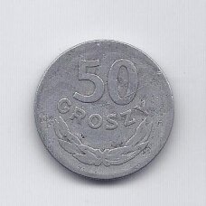 POLAND 50 GROSZY 1949 Y # 44a F