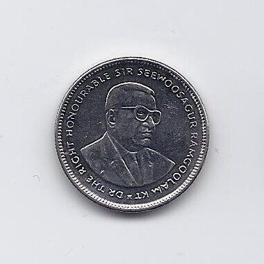 MAURICIJUS 20 CENTS 2012 KM # 53 XF 1